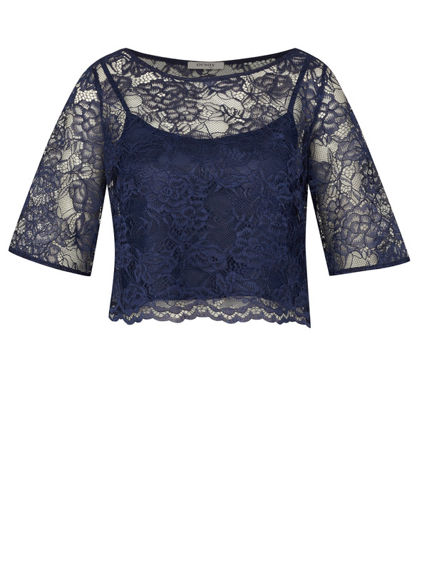 Orsay Modrá dámska blúzka ORSAY