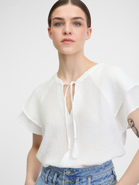 Orsay Biela dámska blúzka ORSAY