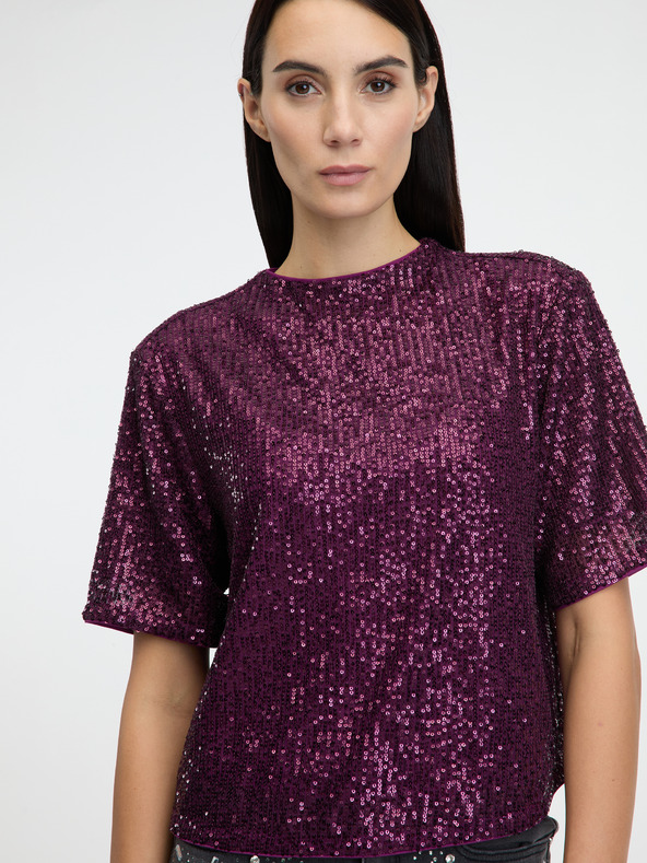Orsay Fialová dámska blúzka ORSAY