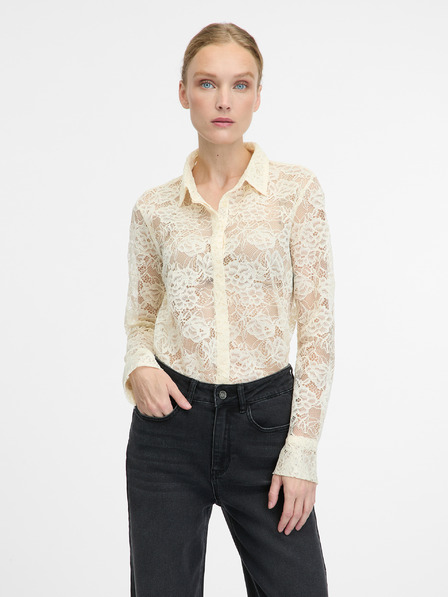 Orsay Krémová dámska blúzka ORSAY