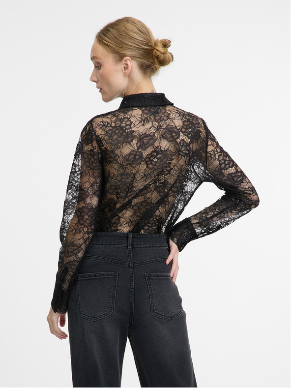 Orsay Čierna dámska blúzka ORSAY