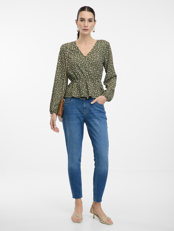 Orsay Zelená dámska blúzka ORSAY