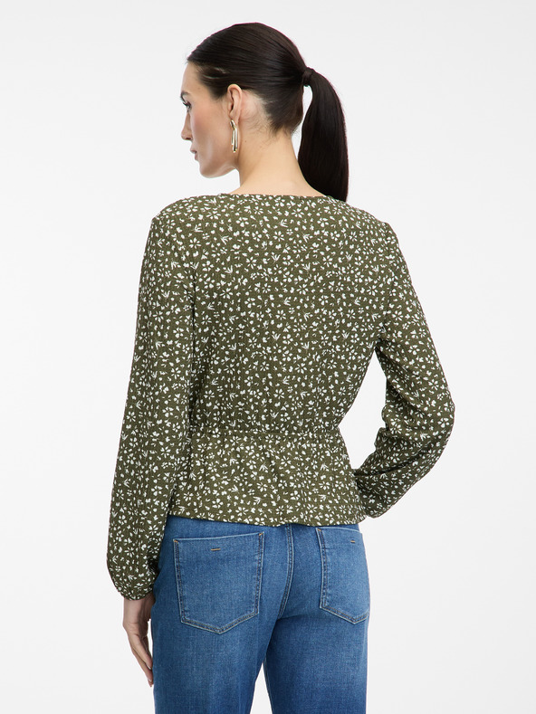 Orsay Zelená dámska blúzka ORSAY