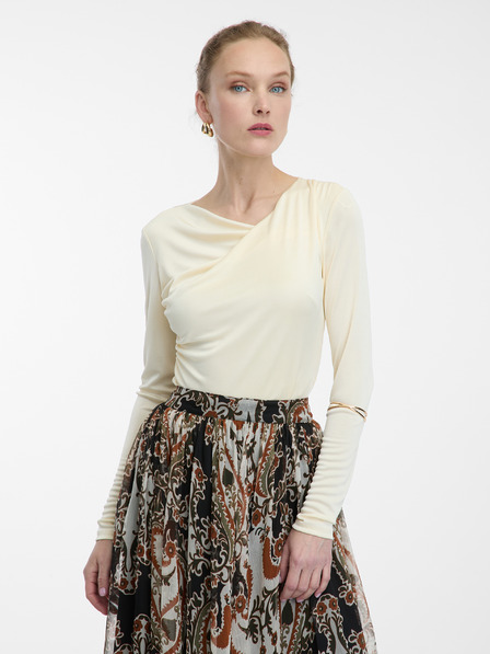 Orsay Krémová dámska blúzka ORSAY