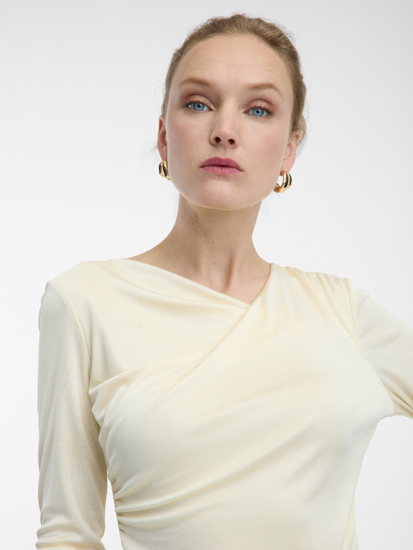 Orsay Krémová dámska blúzka ORSAY