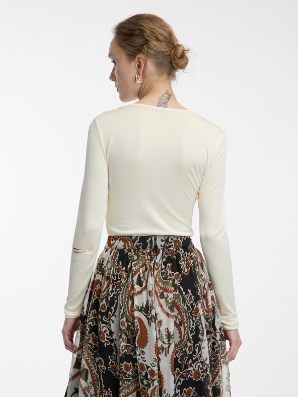 Orsay Krémová dámska blúzka ORSAY