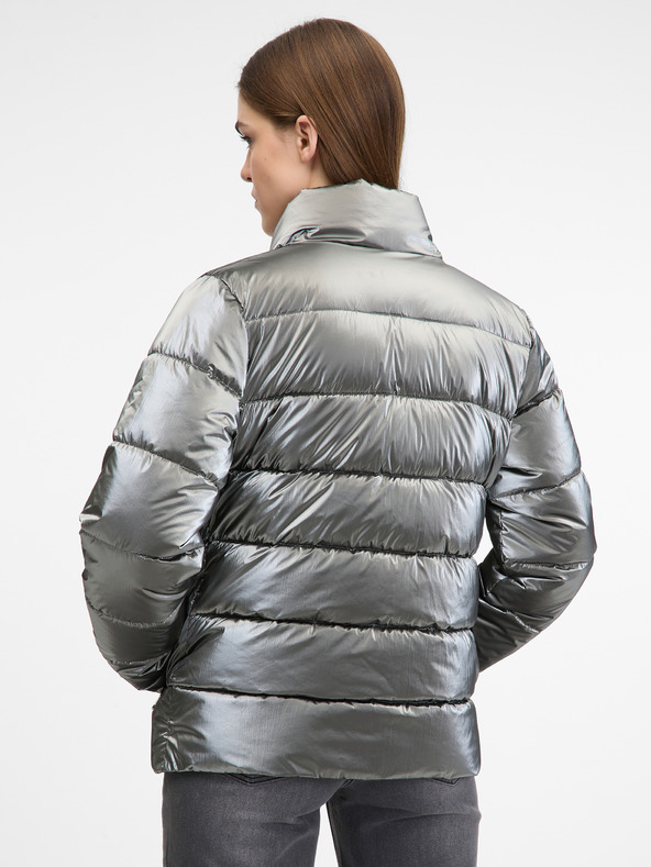 Orsay Strieborná dámska zimná bunda ORSAY