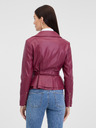 Orsay Vínová dámska koženková bunda ORSAY