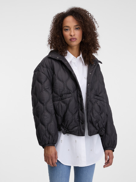 Orsay Čierna dámska prešívaná bunda ORSAY