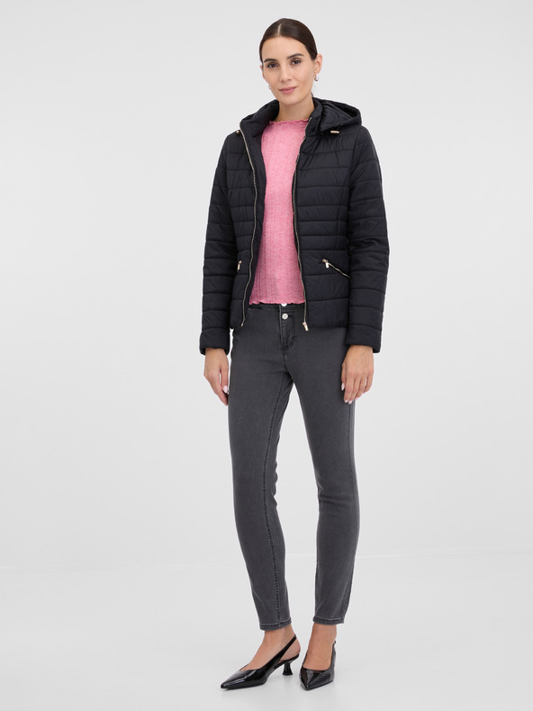 Orsay Čierna dámska zimná bunda ORSAY