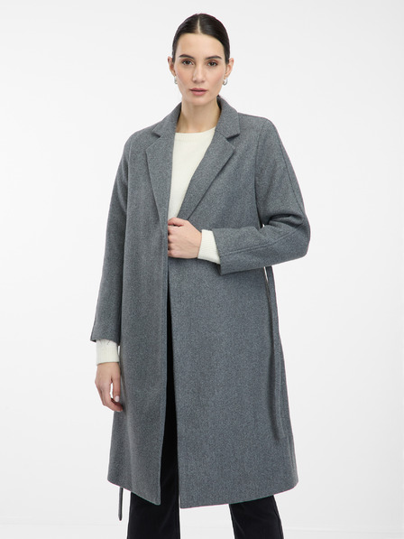 Orsay Sivý dámsky kabát ORSAY