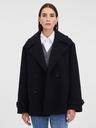 Orsay Čierny dámsky krátky kabát ORSAY