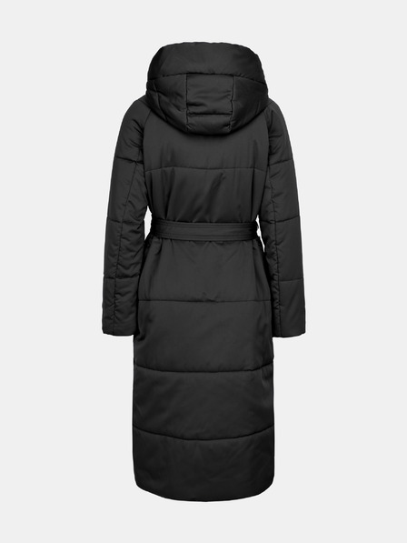 Orsay Čierny dámsky prešívaný kabát ORSAY