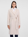 Orsay Krémový dámsky kabát ORSAY