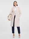 Orsay Krémový dámsky kabát ORSAY
