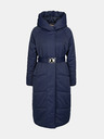 Orsay Tmavomodrý dámsky prešívaný kabát ORSAY