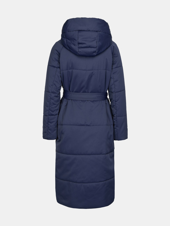 Orsay Tmavomodrý dámsky prešívaný kabát ORSAY