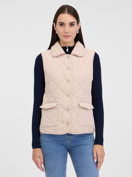 Orsay Krémová dámska vesta ORSAY