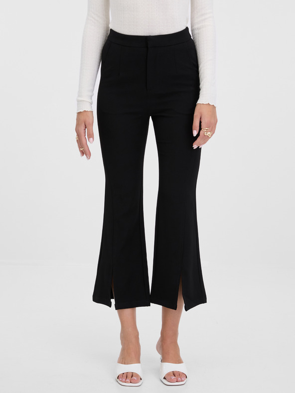 Orsay Čierne dámske nohavice ORSAY