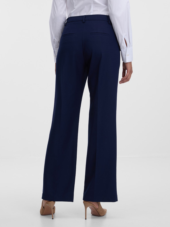 Orsay Tmavomodré dámske nohavice ORSAY