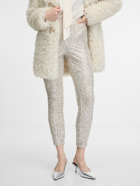 Orsay Krémové dámske legíny ORSAY