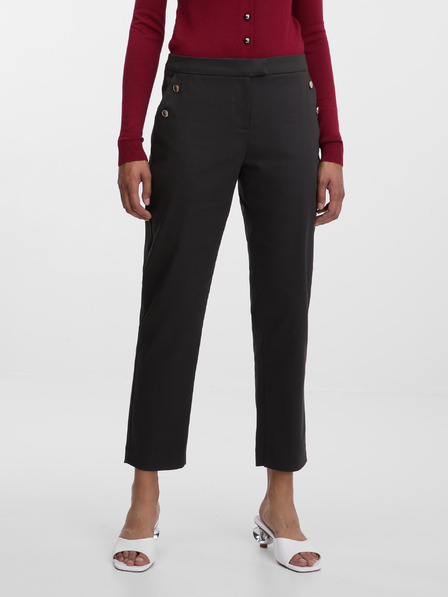 Orsay Čierne dámske nohavice ORSAY