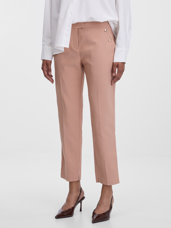 Orsay Béžové dámske nohavice ORSAY