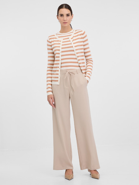 Orsay Krémové dámske tepláky ORSAY