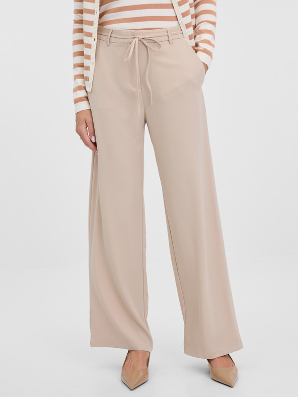 Orsay Krémové dámske tepláky ORSAY