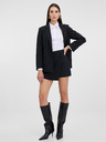 Orsay Čierna dámska krátka sukňa ORSAY