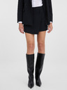 Orsay Čierna dámska krátka sukňa ORSAY