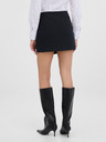 Orsay Čierna dámska krátka sukňa ORSAY