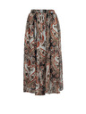 Orsay Hnedá dámska vzorovaná midi sukňa ORSAY