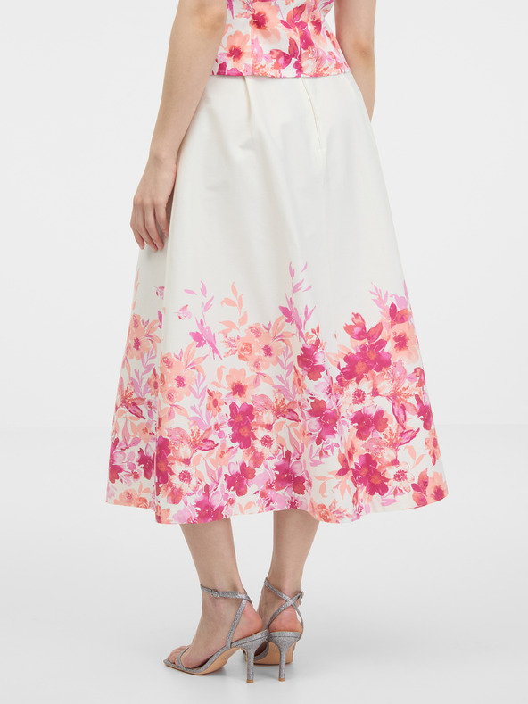 Orsay Ružová dámska kvetinová sukňa ORSAY