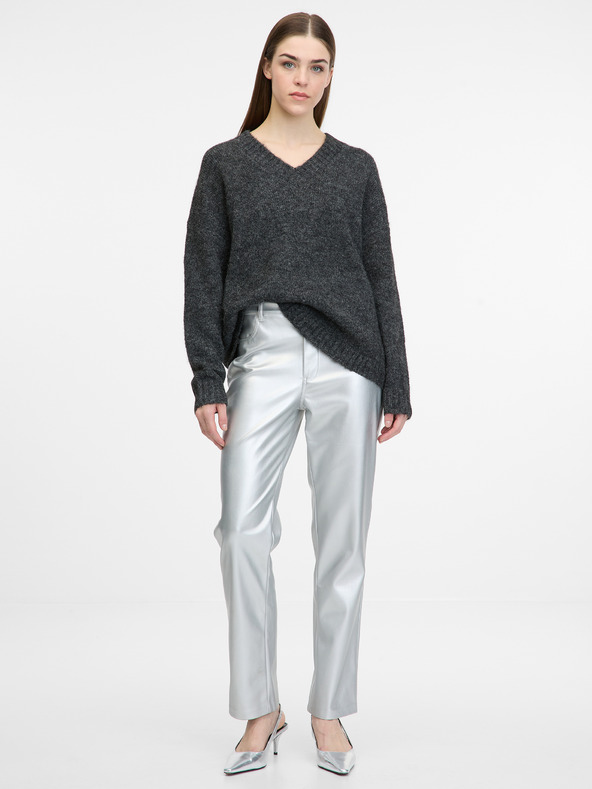 Orsay Tmavosivý dámsky sveter ORSAY