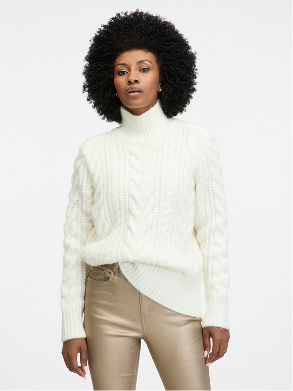 Orsay Krémový dámsky rolák ORSAY