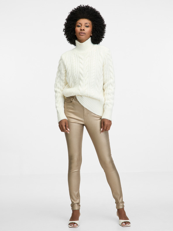 Orsay Krémový dámsky rolák ORSAY