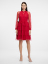 Orsay Červené dámske šaty po kolená ORSAY