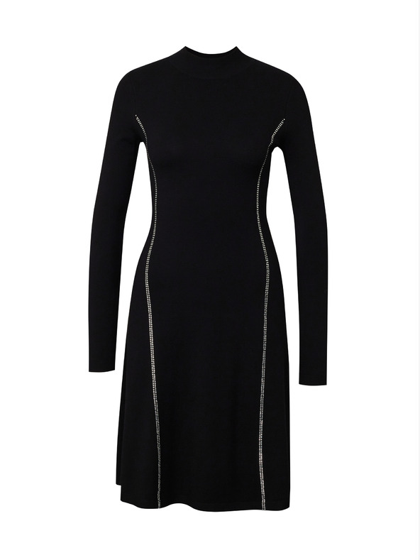 Orsay Čierne dámske šaty ORSAY