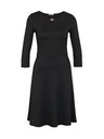 Orsay Čierne dámske šaty ku kolenám ORSAY