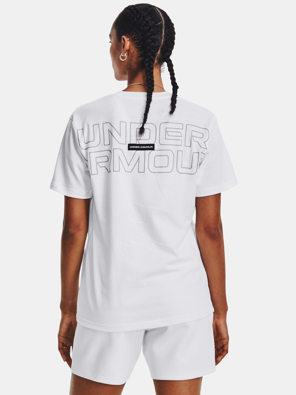Under Armour Unisex tričko Under Armour UA OUTLINE HEAVYWEIGHT SS