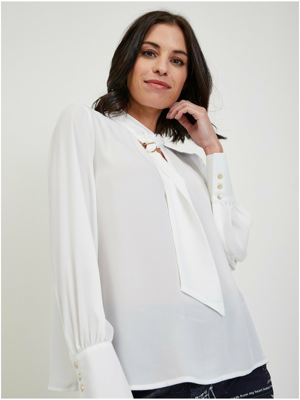 Orsay Biela dámska blúzka ORSAY