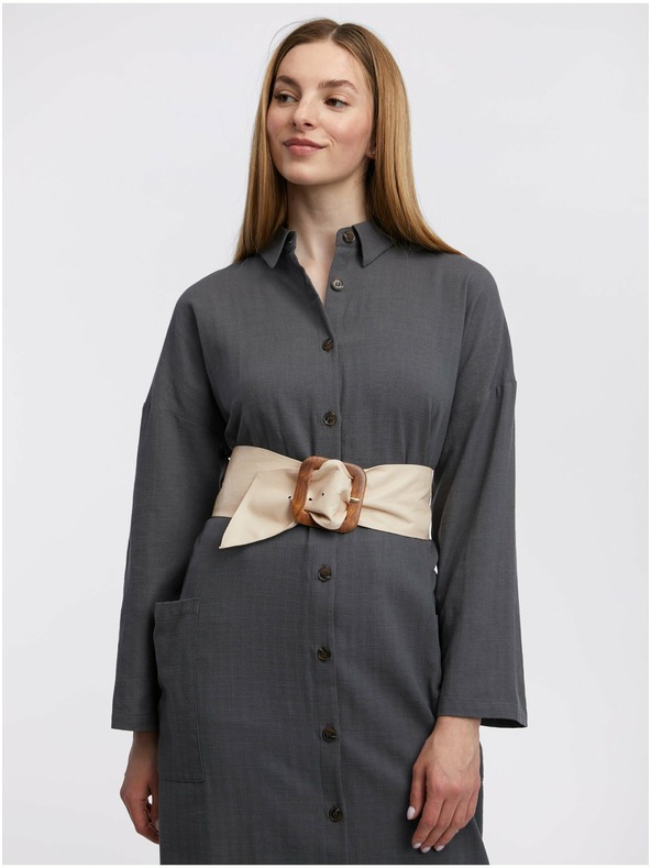 Orsay Béžový dámsky opasok ORSAY