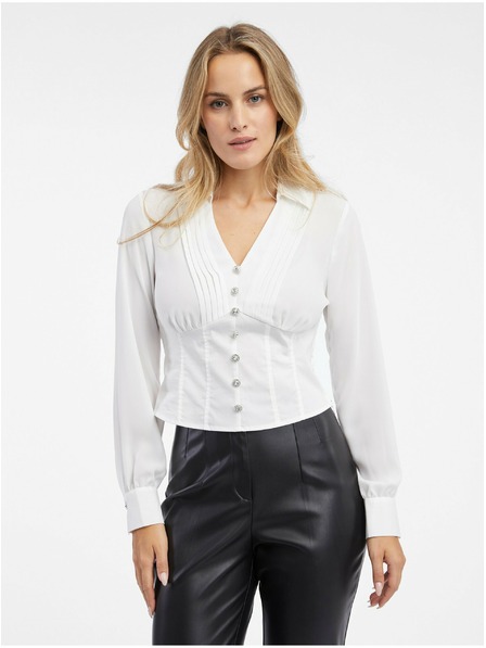 Orsay Biela dámska blúzka ORSAY