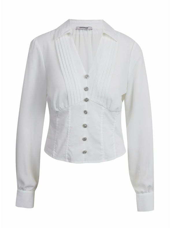 Orsay Biela dámska blúzka ORSAY