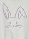 GAP Baby tričko organic zajac GAP