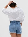 GAP Džínsové kraťasy girlfriend mid rise GAP