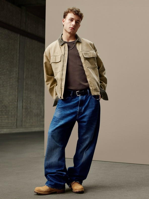 GAP Džínsy Loose '90s Organic Americana Unisex GAP