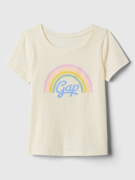 GAP Baby tričko s logom GAP