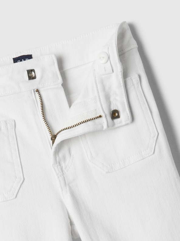 GAP Detské džínsy '70s Flare high rise GAP